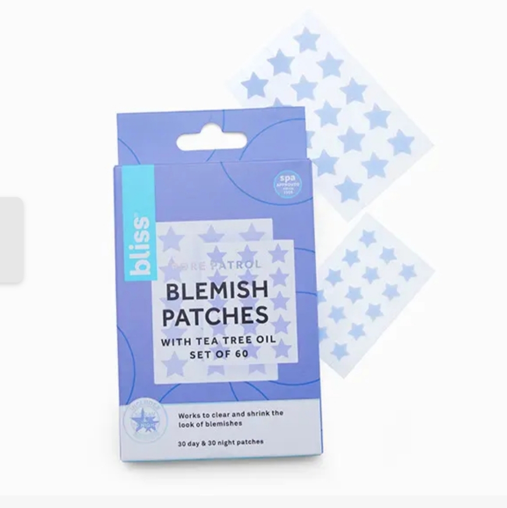 4/25 bundle item. Bliss Pore Patrol Blemish Patches